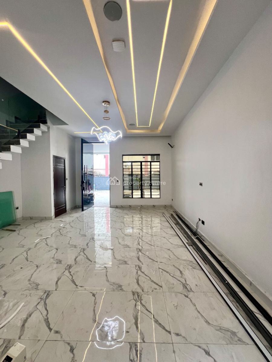 Newly Built 4 Bedroom Terrace with a Bq, Osapa, Lekki, Lagos, House for Sale