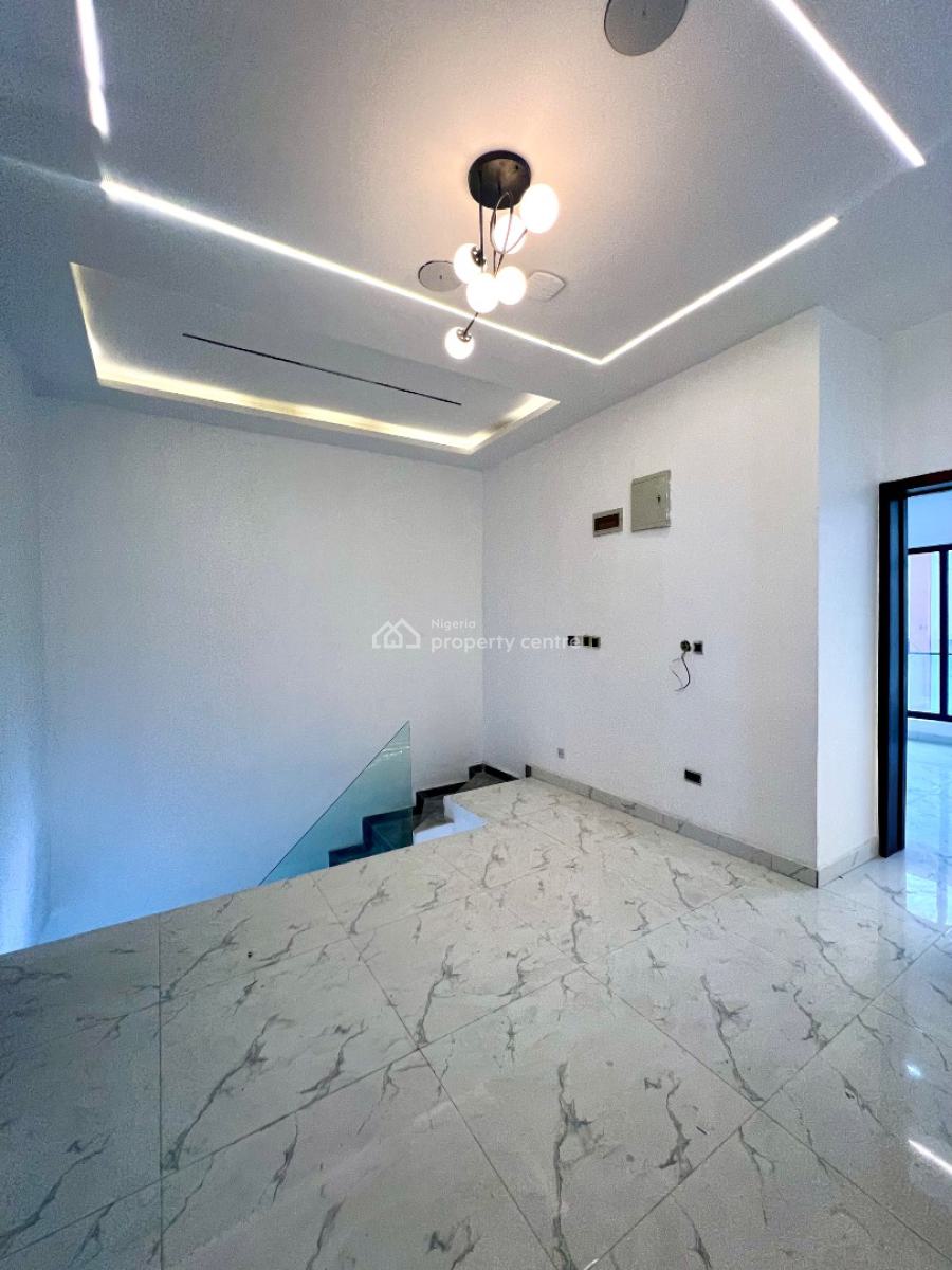 Newly Built 4 Bedroom Terrace with a Bq, Osapa, Lekki, Lagos, House for Sale