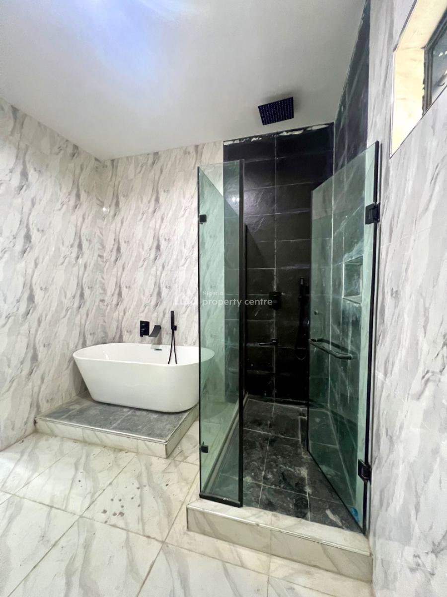 Newly Built 4 Bedroom Terrace with a Bq, Osapa, Lekki, Lagos, House for Sale