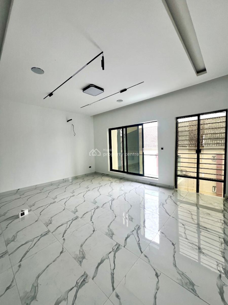 Newly Built 4 Bedroom Terrace with a Bq, Osapa, Lekki, Lagos, House for Sale