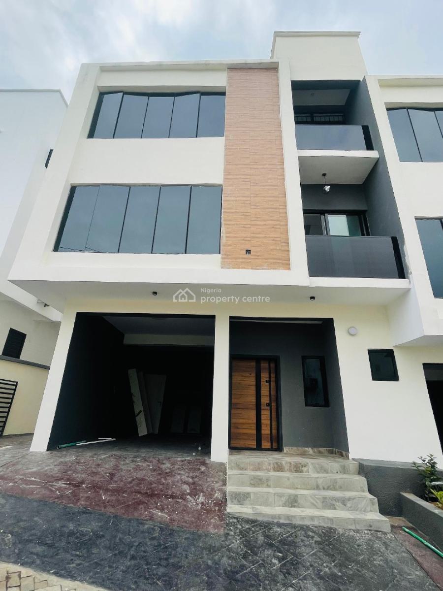 4 Bedroom Terrace Duplex Home with a Room Bq, Opebi, Ikeja, Lagos, Terraced Duplex for Rent