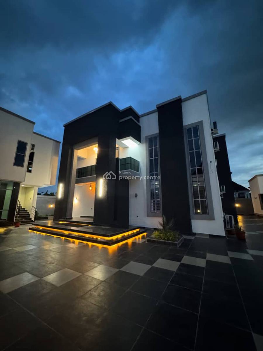 5 Bedroom Duplex Wt. Guest-chalet, Gatehouse, 1 Room Bq, Green Area, Cedarwood Estate, Port Harcourt, Rivers, Detached Duplex for Sale