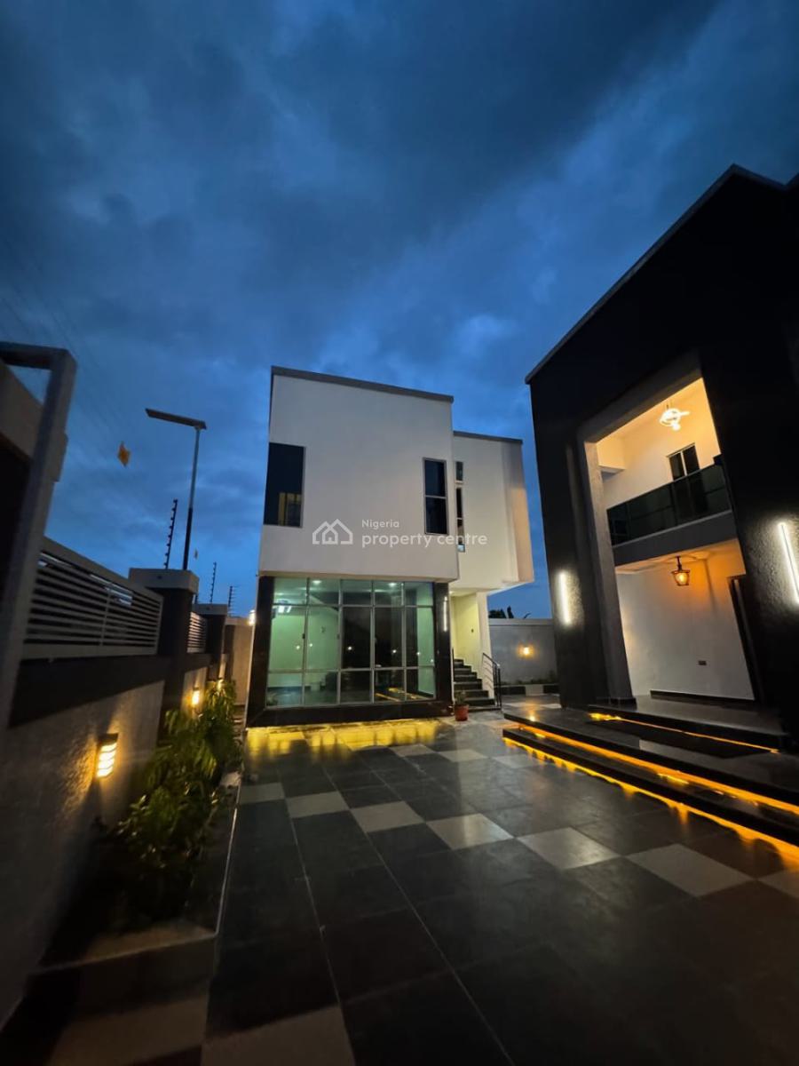 5 Bedroom Duplex Wt. Guest-chalet, Gatehouse, 1 Room Bq, Green Area, Cedarwood Estate, Port Harcourt, Rivers, Detached Duplex for Sale