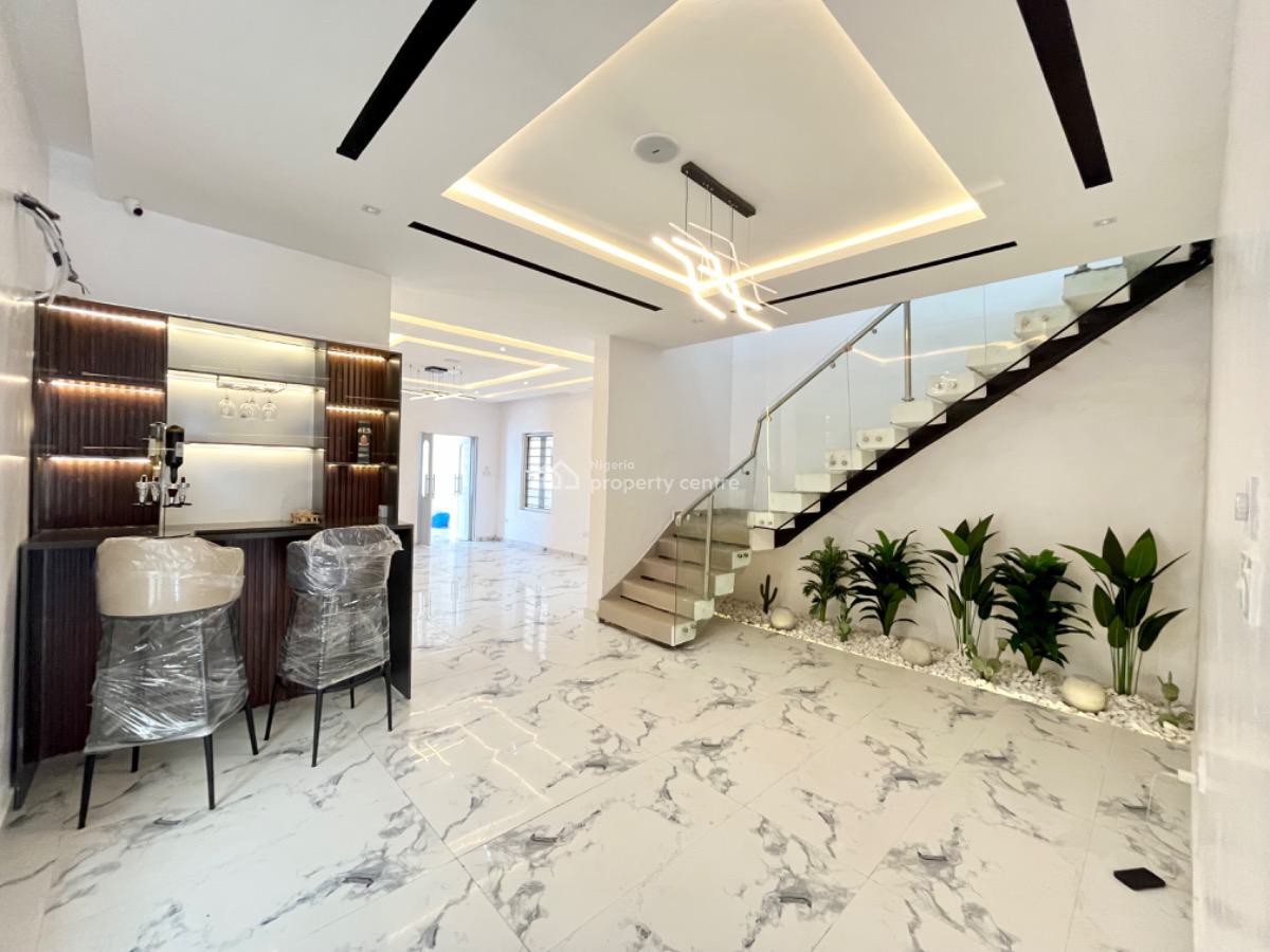 Luxury 5 Bedroom Fully Detached Duplex with Bq,pool,cinema and Gym, Chevron Lekki Lagos, Lekki, Lagos, Detached Duplex for Sale