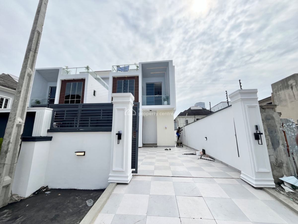 Luxury 5 Bedroom Fully Detached Duplex with Bq,pool,cinema and Gym, Chevron Lekki Lagos, Lekki, Lagos, Detached Duplex for Sale