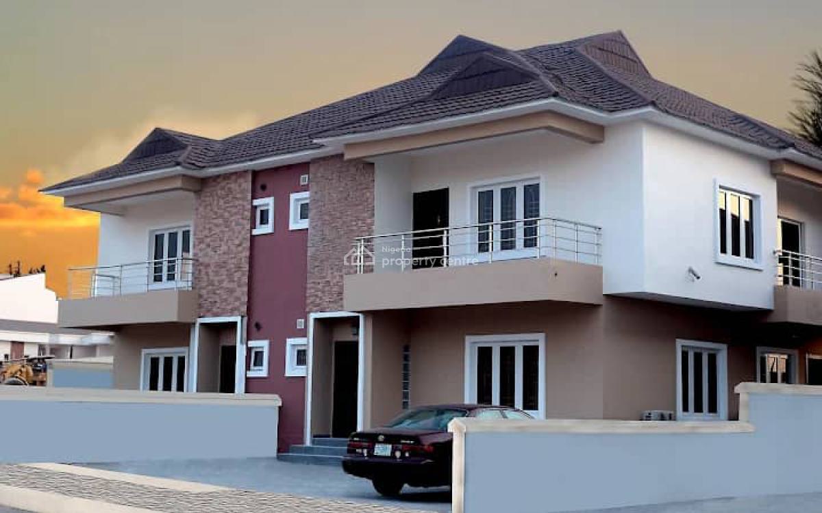Spacious 4-bedroom Semi-detached House in a Well Maintained Estate, The Flowergate, Apo, Abuja, Semi-detached Duplex for Sale