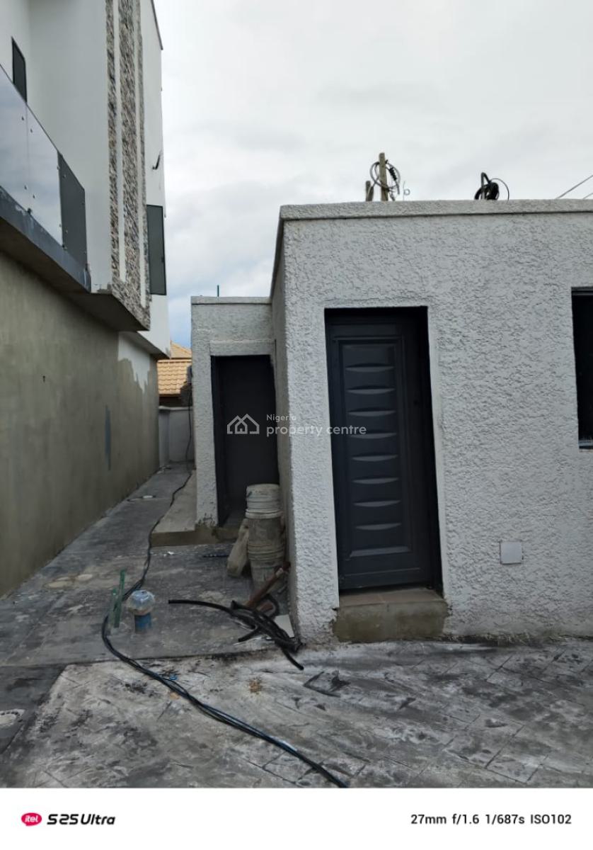 Fully Serviced 4 Bedroom Terrace Duplex with 2 Sitting Room & Bq, Bashorun Estate, Sangotedo, Ajah, Lagos, Terraced Duplex for Sale