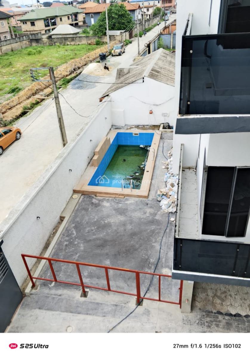 Fully Serviced 4 Bedroom Terrace Duplex with 2 Sitting Room & Bq, Bashorun Estate, Sangotedo, Ajah, Lagos, Terraced Duplex for Sale