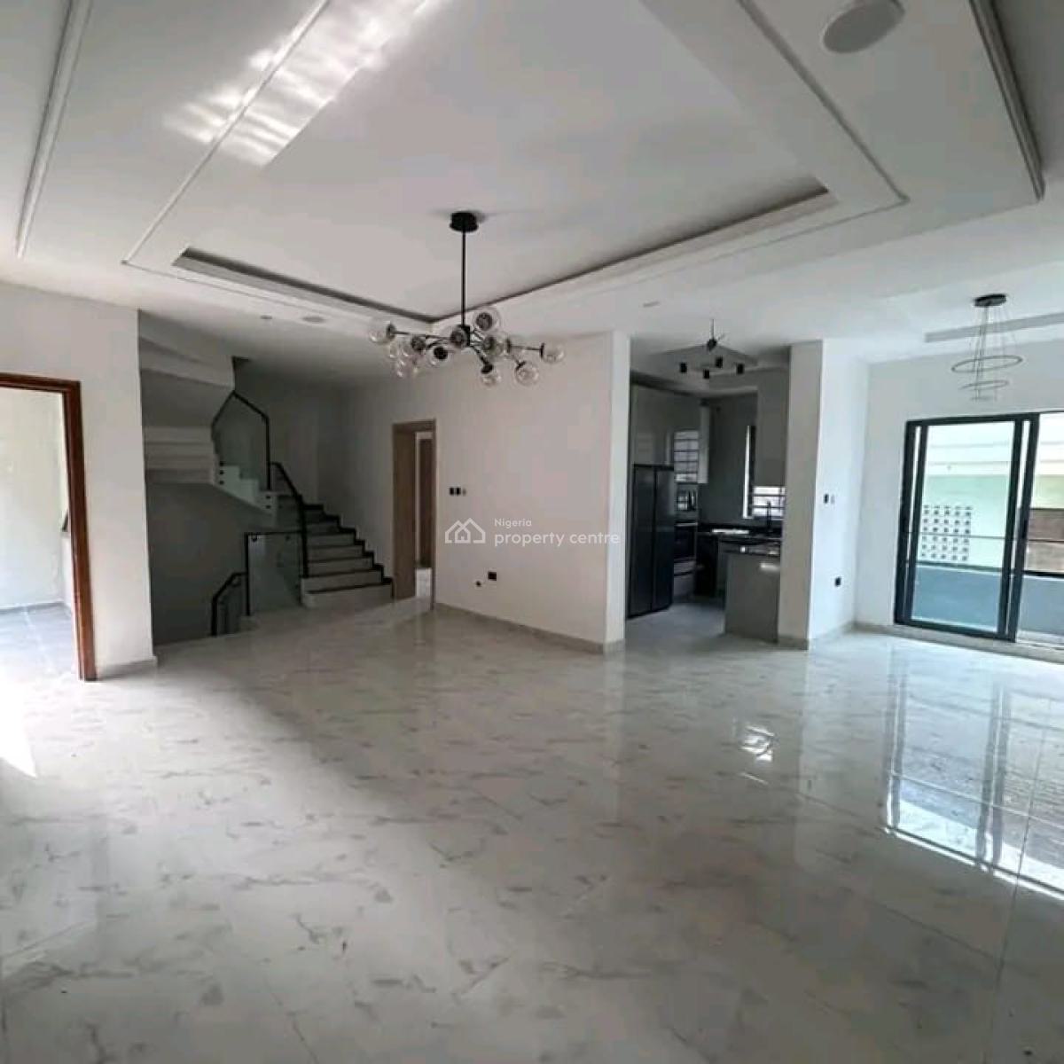 4 Bedrooms Terrace Duplex with a Bq, Lekki Phase 1, Lekki, Lagos, Terraced Duplex for Sale