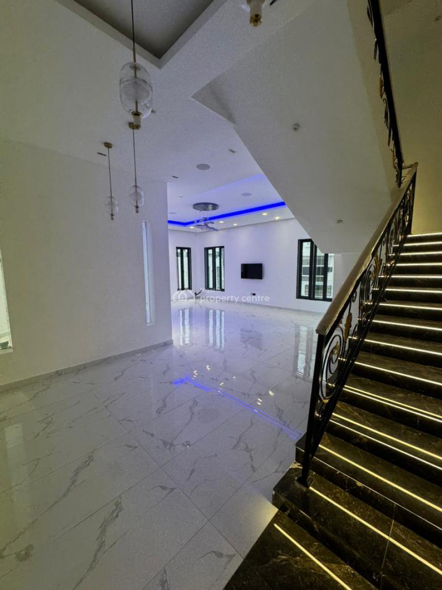 Enormous 4 Bedroom Duplex with a Bq,pool,cinema, Osapa, Lekki, Lagos, House for Sale