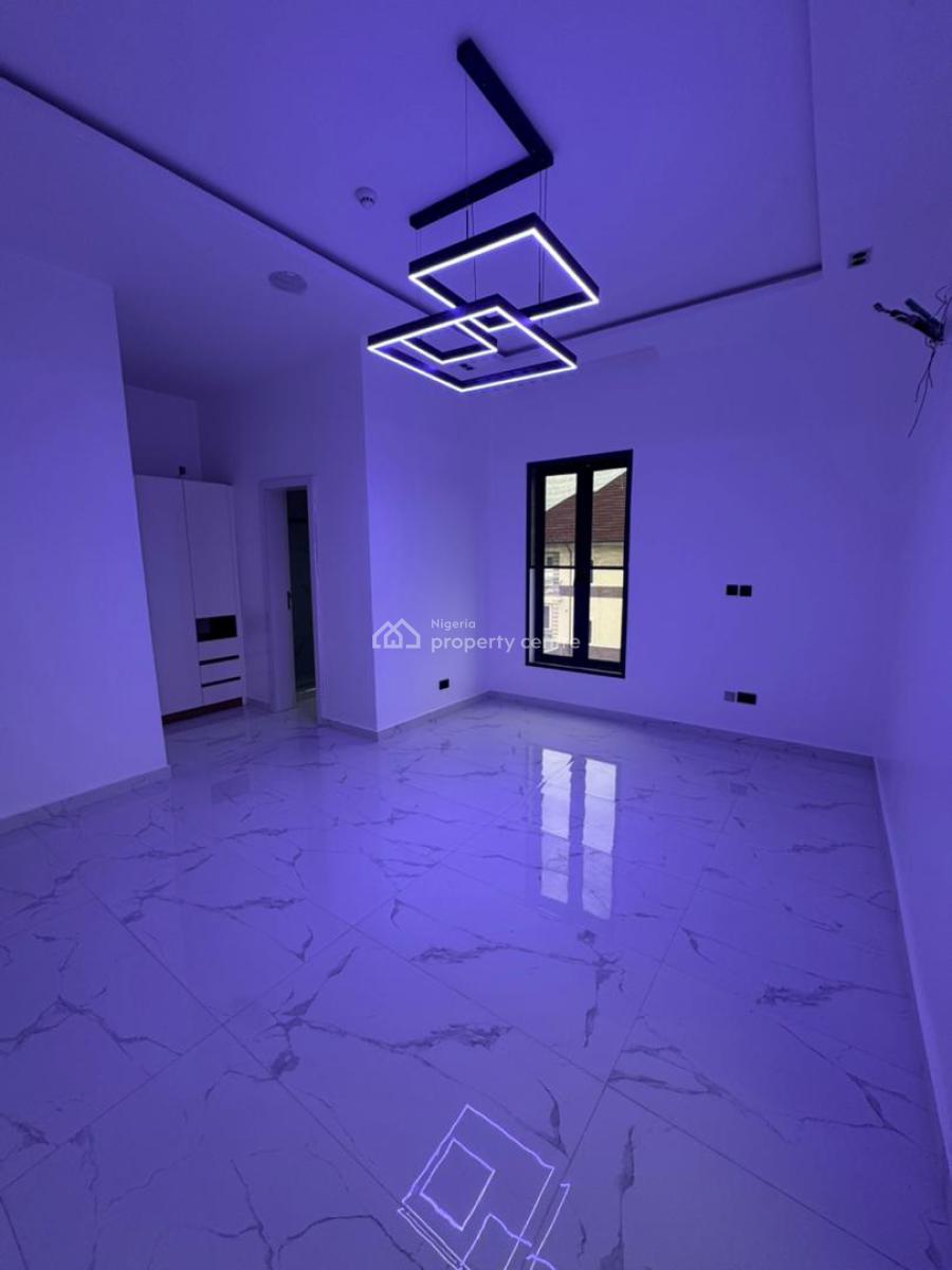 Enormous 4 Bedroom Duplex with a Bq,pool,cinema, Osapa, Lekki, Lagos, House for Sale