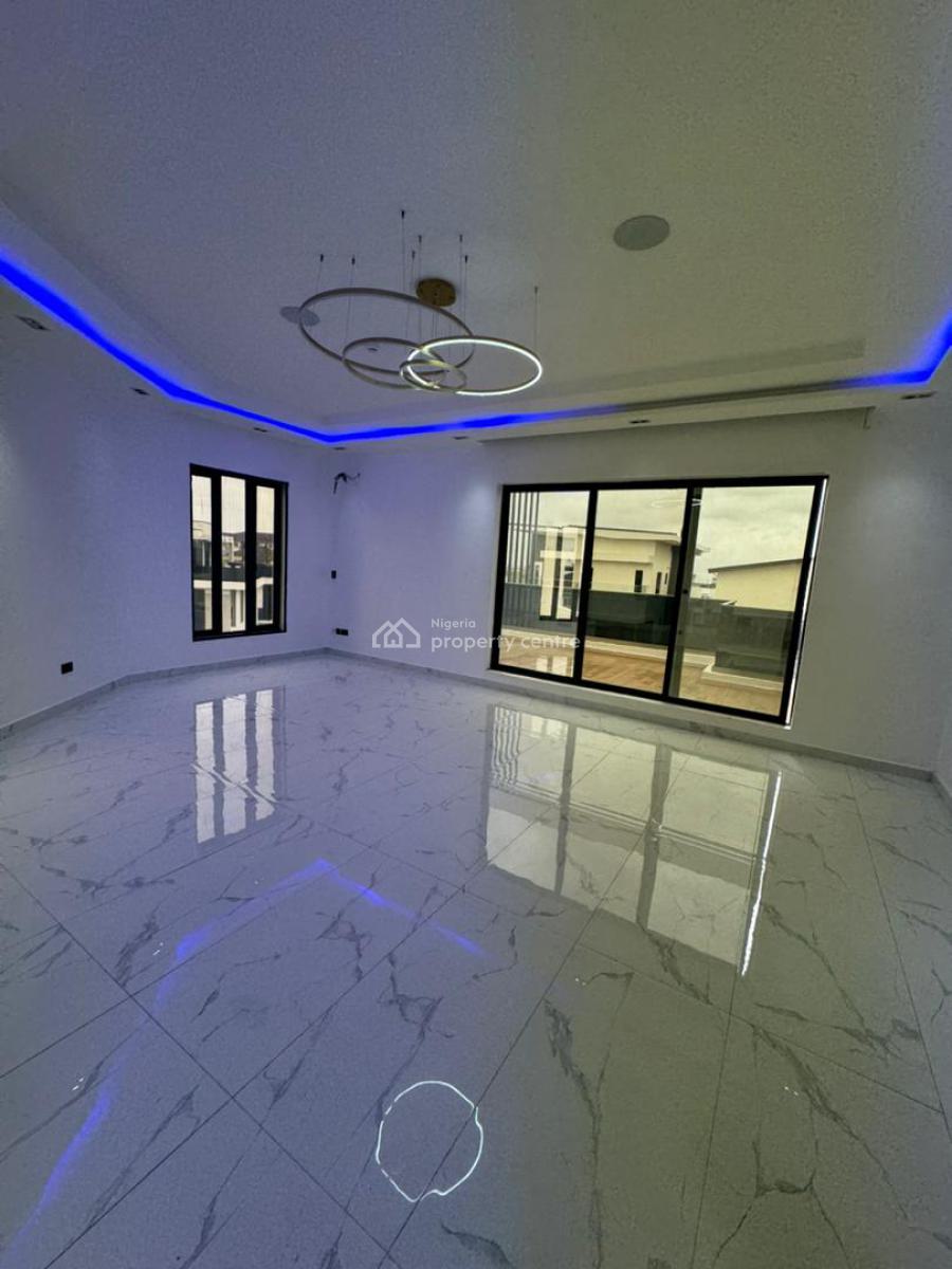 Enormous 4 Bedroom Duplex with a Bq,pool,cinema, Osapa, Lekki, Lagos, House for Sale