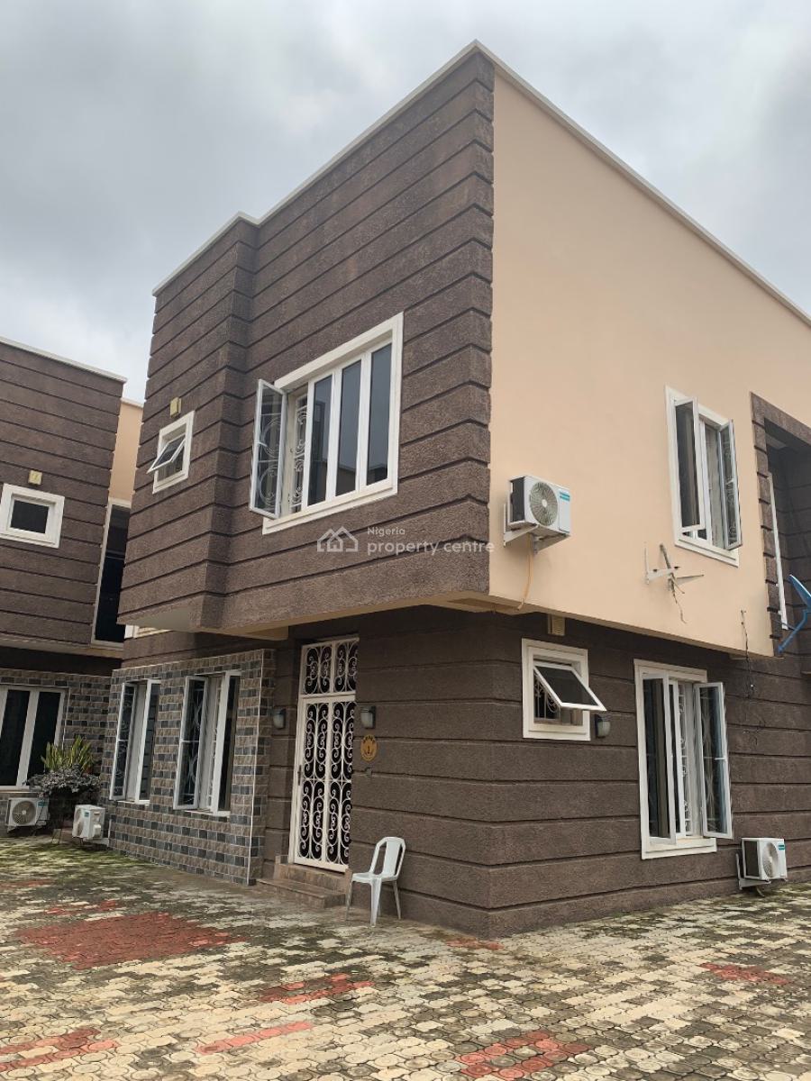 Standard 4 Bedroom Semi Detached with Ac, Peace Apartment Area, Jahi, Abuja, Semi-detached Duplex for Rent