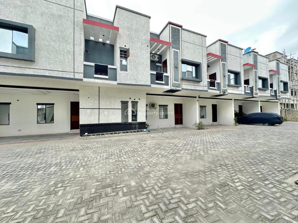Lovely 2 Bedroom Terrace Duplex,fully Serviced, Greyview Estate’ Orchid Road Lekki, Lekki Expressway, Lekki, Lagos, House for Rent