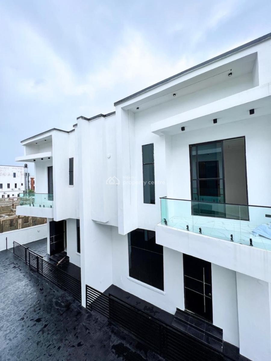 Affordable 4 Bedroom Semi Detached Duplex with a Bq in a Secure Estate, Sangotedo, Ajah, Lagos, Semi-detached Duplex for Sale