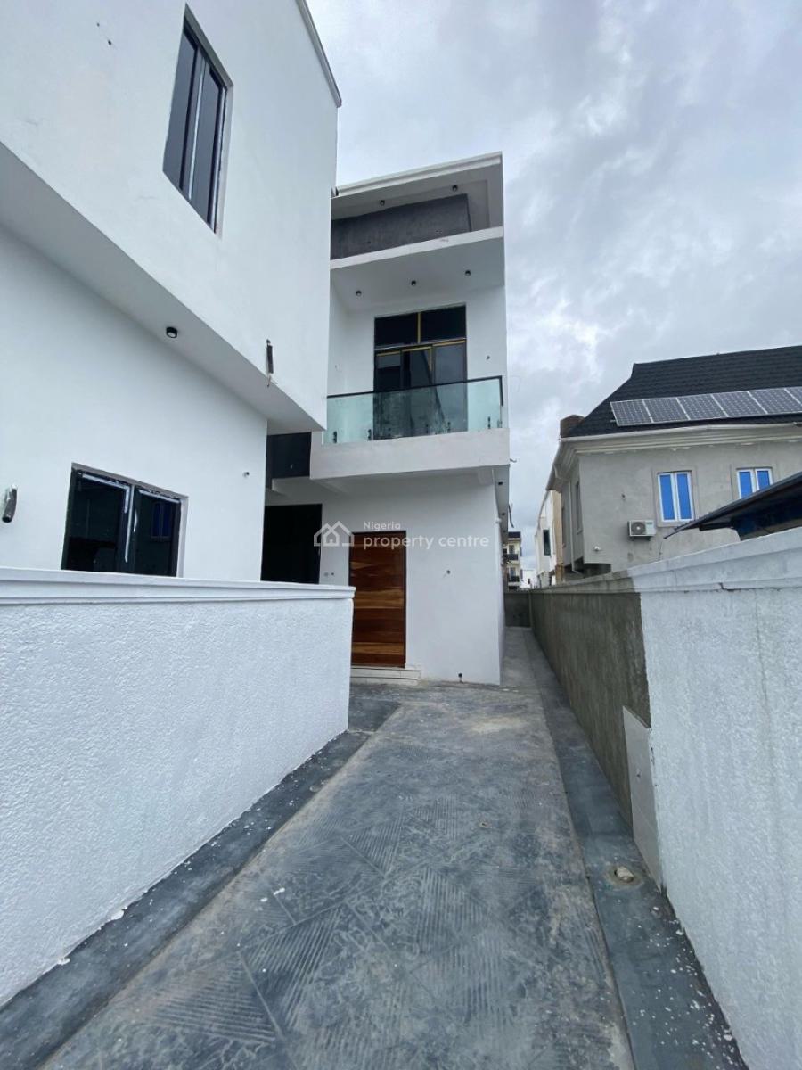 Stunning 4 Bedroom Semi Detached Duplex with Bq in a Secure Estate, Sangotedo, Ajah, Lagos, Semi-detached Duplex for Sale