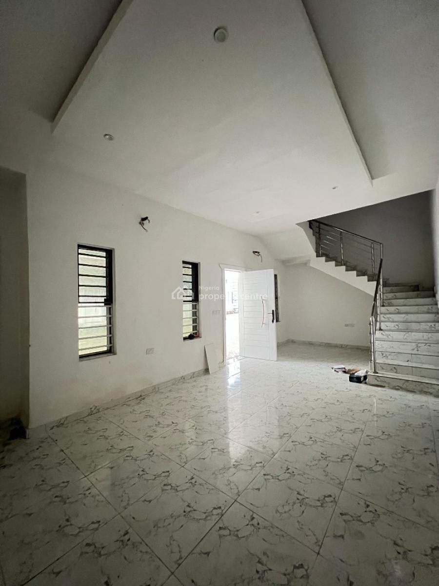 The Most Affordable, Very Spacious 4 Bedroom Terrace Duplex with Bq, Chevron Toll Gate, Orchid Road, Lekki, Lagos, Terraced Duplex for Sale