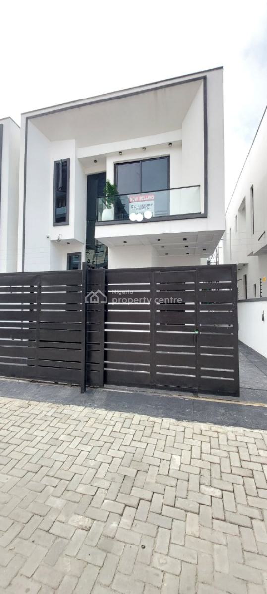 Newly Built 4 Bedroom Detached Duplex with 1bq, Ilasan, Lekki, Lagos, Semi-detached Duplex for Sale