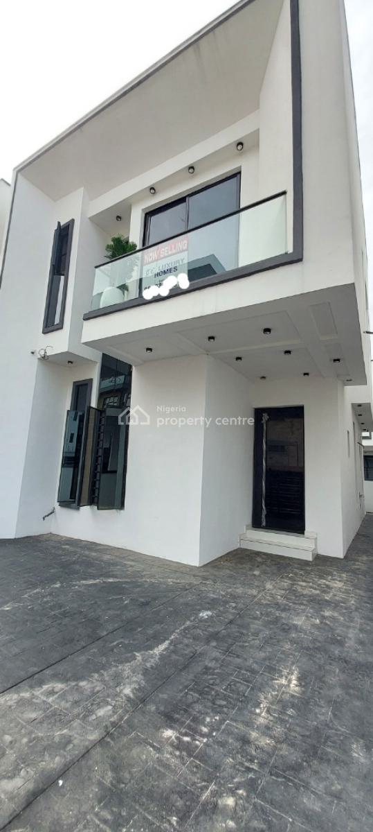 Newly Built 4 Bedroom Detached Duplex with 1bq, Ilasan, Lekki, Lagos, Semi-detached Duplex for Sale