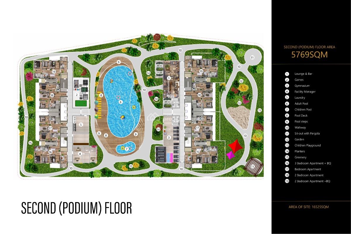 Off-plan 2 Bedroom Apartment, Waterside Road, Oniru, Victoria Island (vi), Lagos, Flat / Apartment for Sale