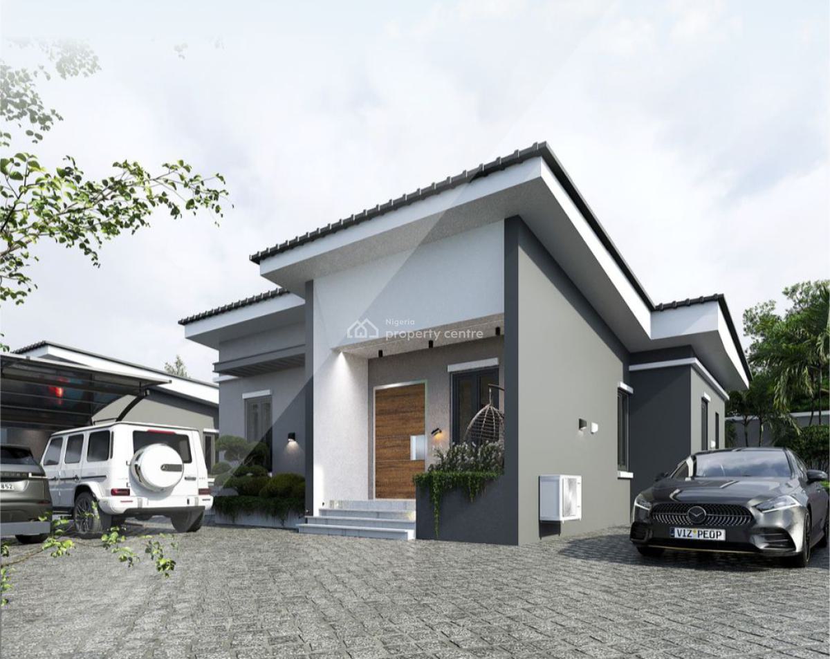 3 Bedroom Fully-detached Bungalows with Solar, Off Aka-nung Udoe, Uyo, Akwa Ibom, Detached Bungalow for Sale