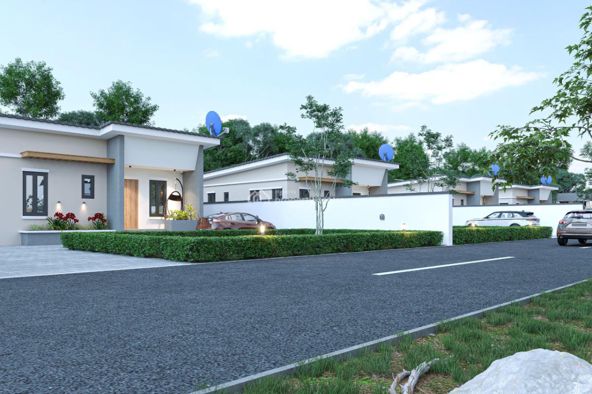 3 Bedroom Fully-detached Bungalows with Solar, Off Aka-nung Udoe, Uyo, Akwa Ibom, Detached Bungalow for Sale