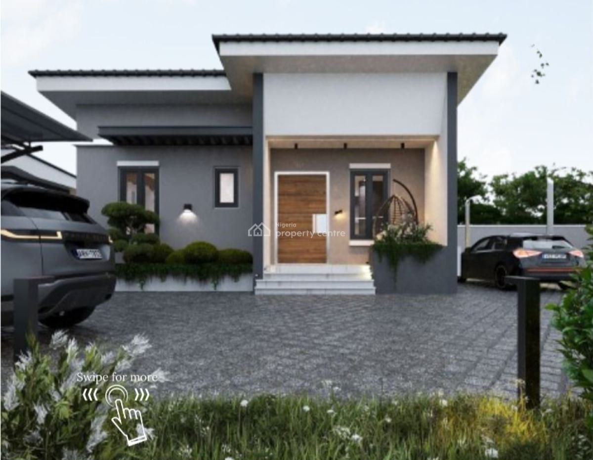 3 Bedroom Fully-detached Bungalows with Solar, Off Aka-nung Udoe, Uyo, Akwa Ibom, Detached Bungalow for Sale