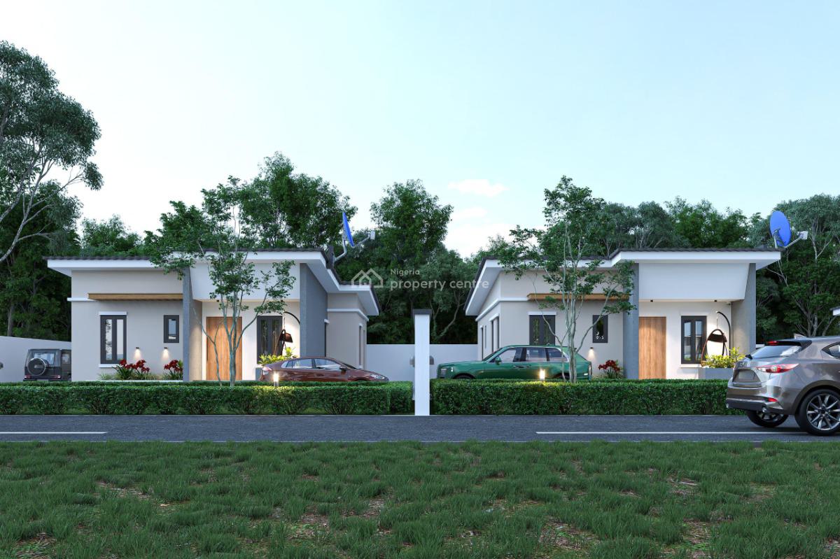 3 Bedroom Fully-detached Bungalows with Solar, Off Aka-nung Udoe, Uyo, Akwa Ibom, Detached Bungalow for Sale