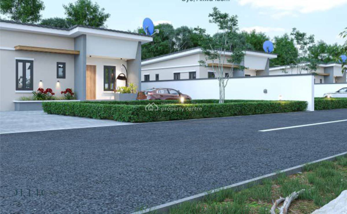 3 Bedroom Fully-detached Bungalows with Solar, Off Aka-nung Udoe, Uyo, Akwa Ibom, Detached Bungalow for Sale