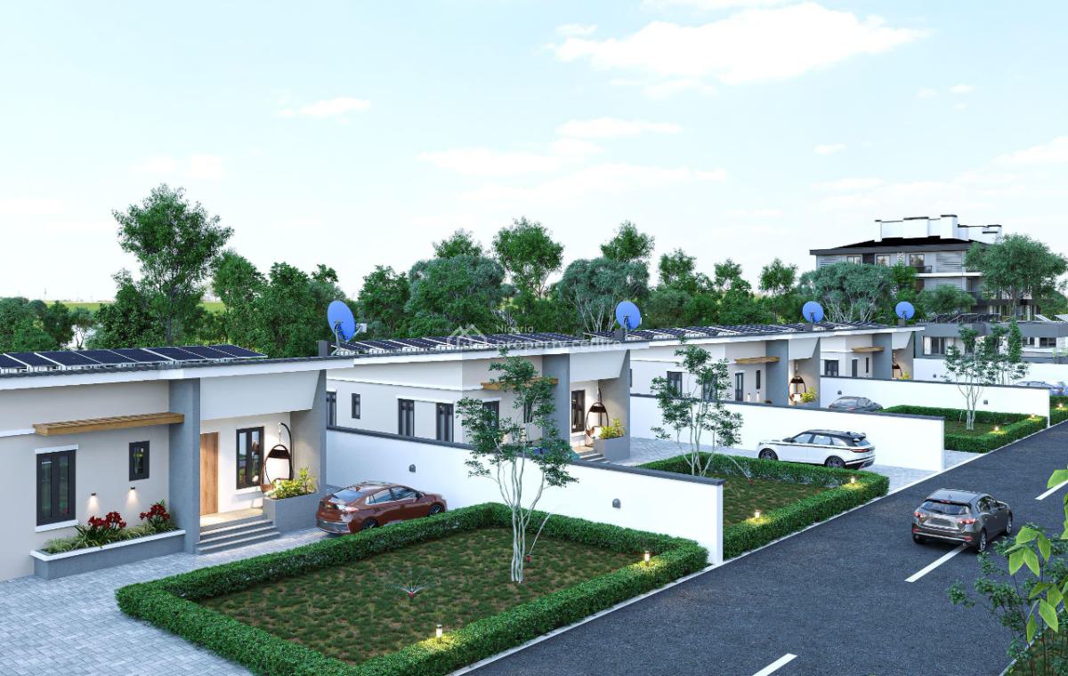 3 Bedroom Fully-detached Bungalows with Solar, Off Aka-nung Udoe, Uyo, Akwa Ibom, Detached Bungalow for Sale