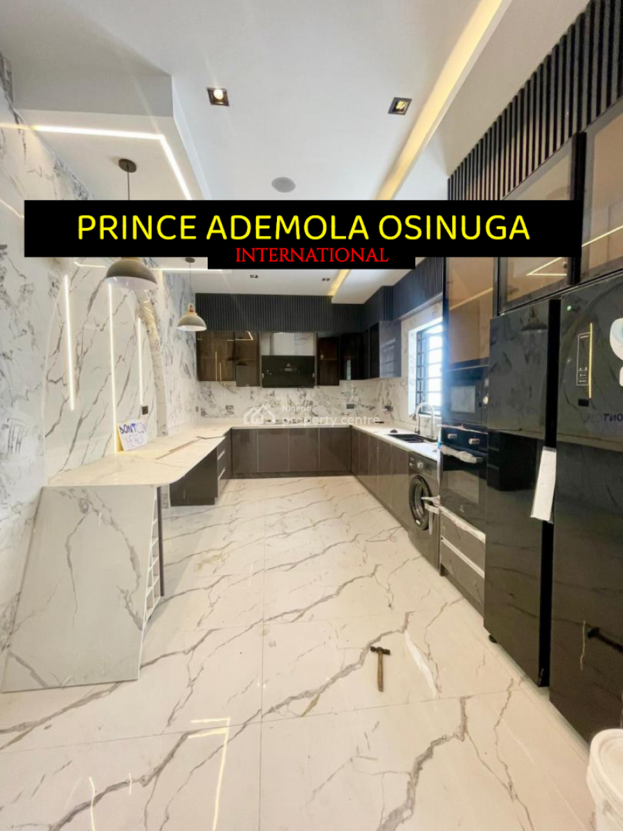 New & Luxury 5 Bedroom Fully Detached House +bq+pool+gym, Lekki 1, Lekki Phase 1, Lekki, Lagos, Detached Duplex for Rent