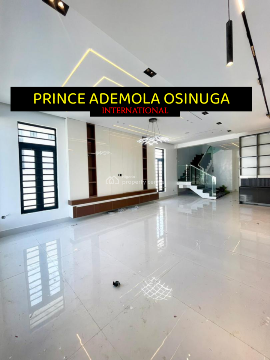 New & Luxury 5 Bedroom Fully Detached House +bq+pool+gym, Lekki 1, Lekki Phase 1, Lekki, Lagos, Detached Duplex for Rent