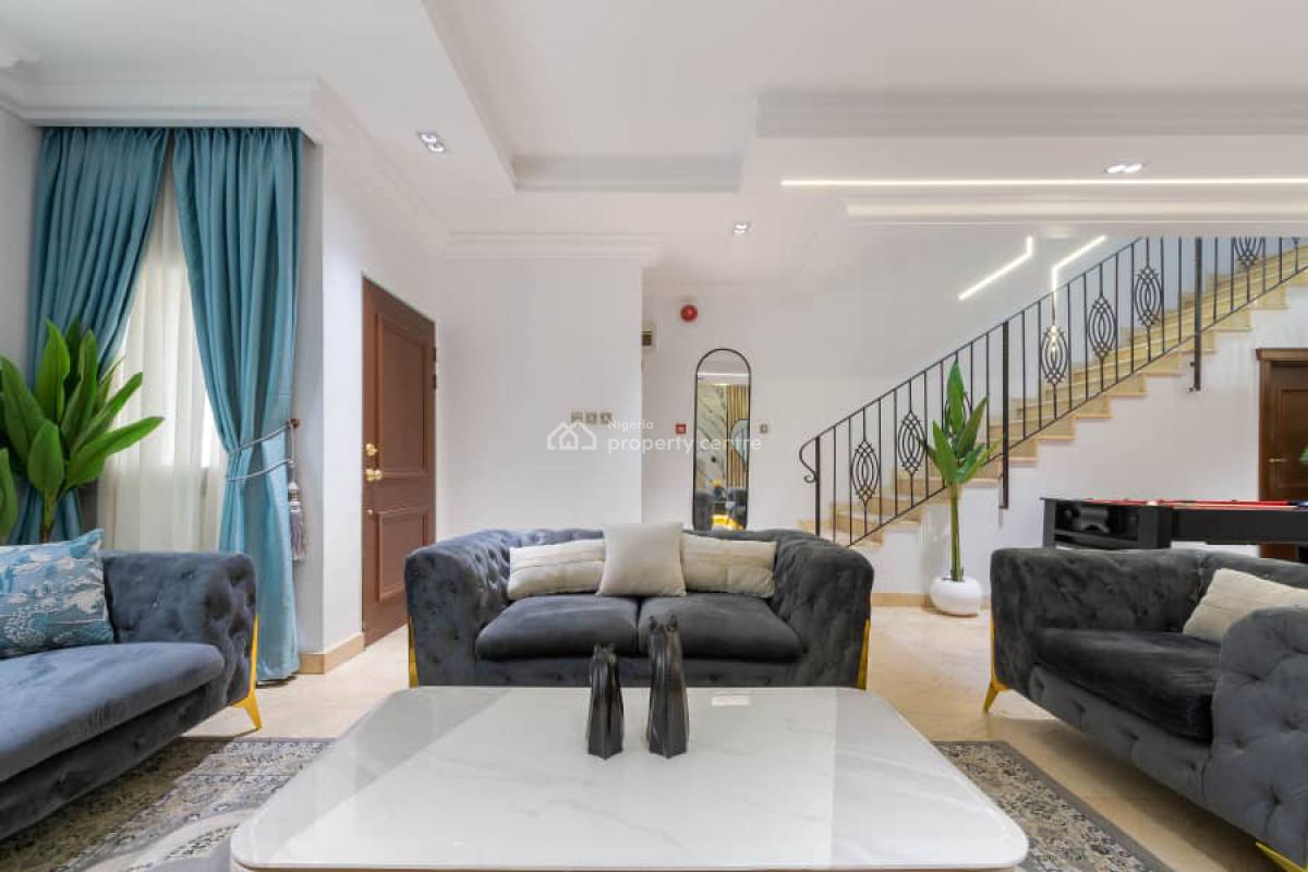 Exquisitely Furnished 4 Bedroom Terrace House, Lekki Phase 1, Lekki, Lagos, Terraced Duplex Short Let