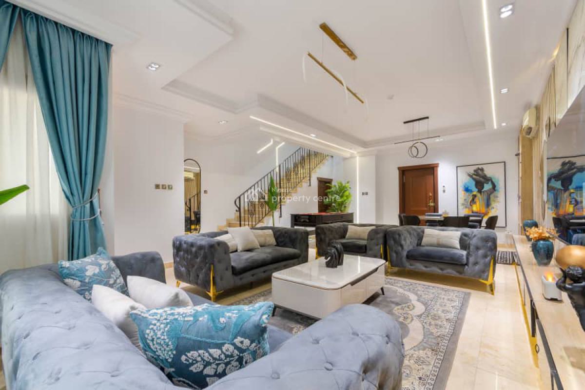 Exquisitely Furnished 4 Bedroom Terrace House, Lekki Phase 1, Lekki, Lagos, Terraced Duplex Short Let