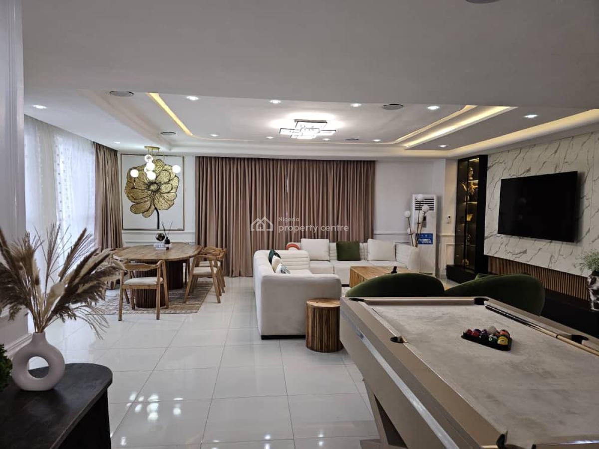 Brand New Fully Furnished 3 Bedroom Maisonette with Bq, Lekki Phase 1, Lekki, Lagos, Flat / Apartment for Sale