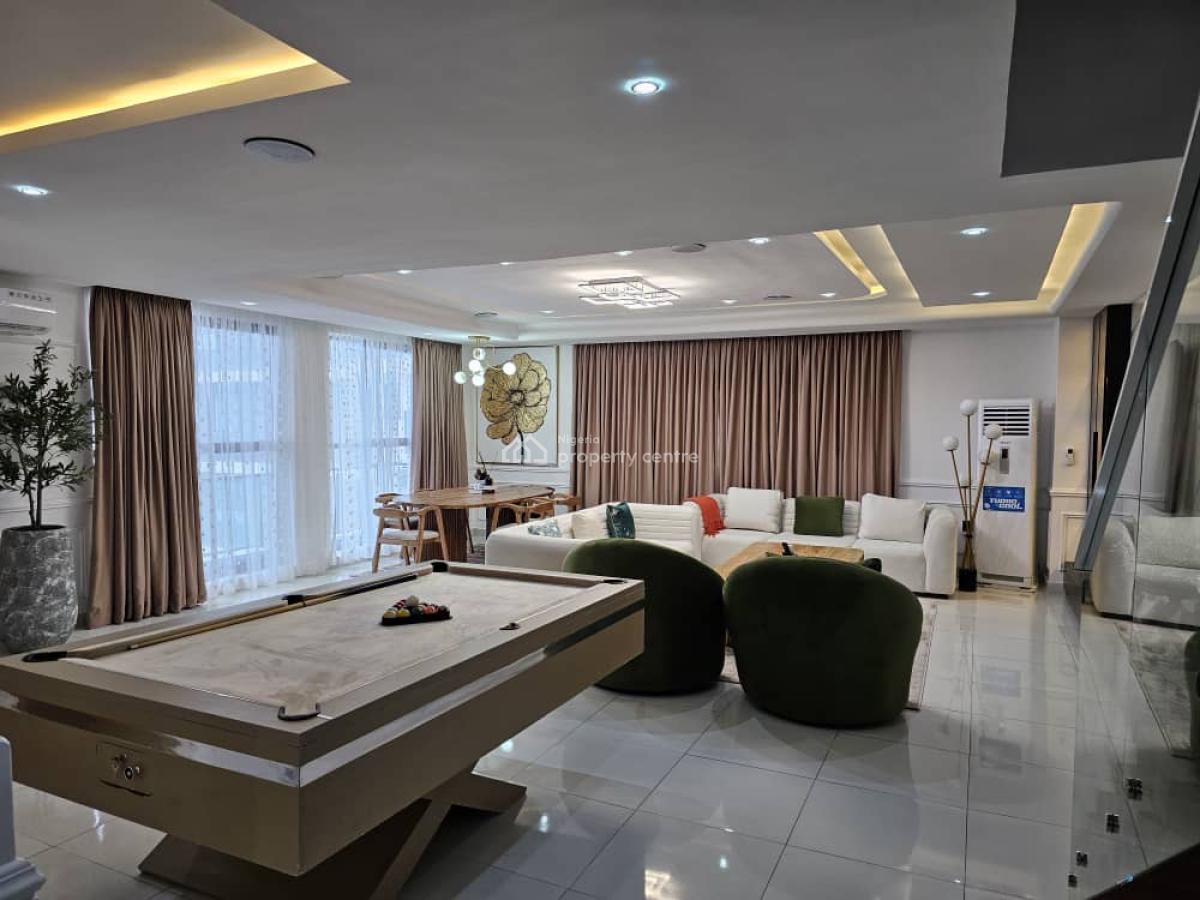 Brand New Fully Furnished 3 Bedroom Maisonette with Bq, Lekki Phase 1, Lekki, Lagos, Flat / Apartment for Sale