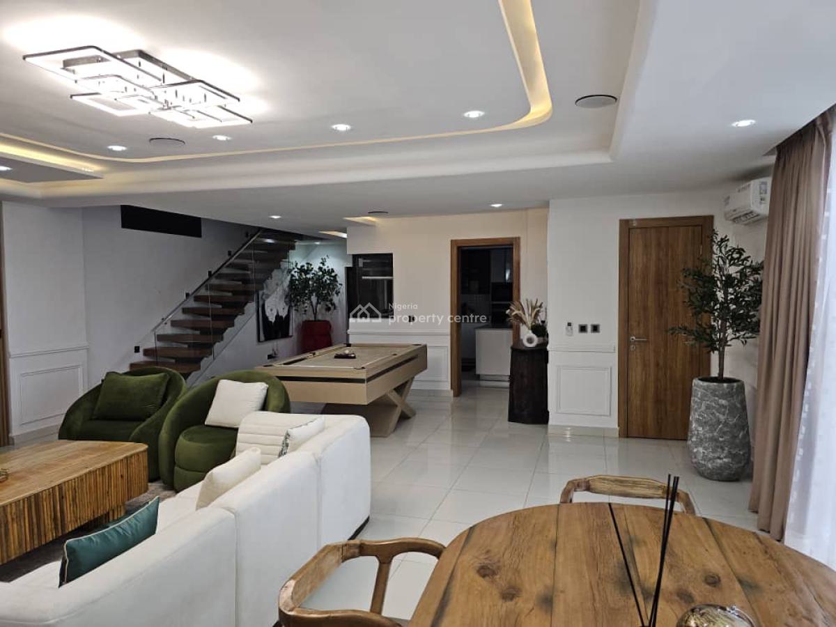 Brand New Fully Furnished 3 Bedroom Maisonette with Bq, Lekki Phase 1, Lekki, Lagos, Flat / Apartment for Sale