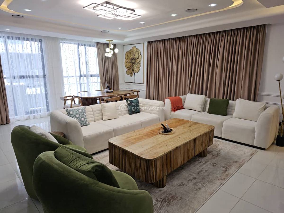 Brand New Fully Furnished 3 Bedroom Maisonette with Bq, Lekki Phase 1, Lekki, Lagos, Flat / Apartment for Sale