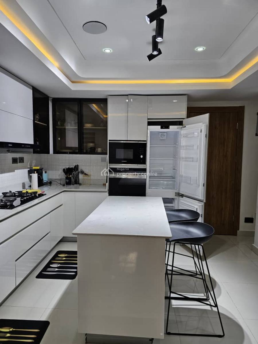 Brand New Fully Furnished 3 Bedroom Maisonette with Bq, Lekki Phase 1, Lekki, Lagos, Flat / Apartment for Sale
