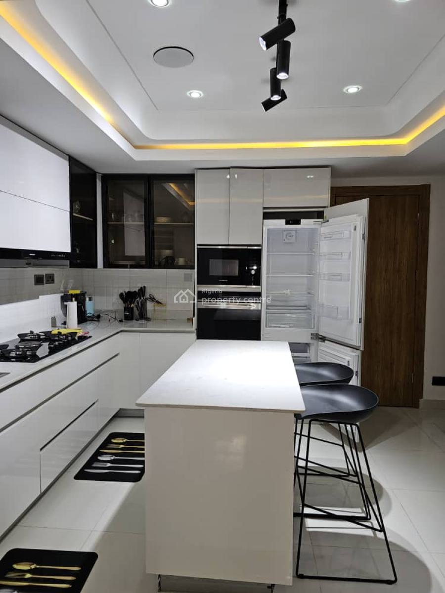 Brand New Fully Furnished 3 Bedroom Maisonette with Bq, Lekki Phase 1, Lekki, Lagos, Flat / Apartment for Sale