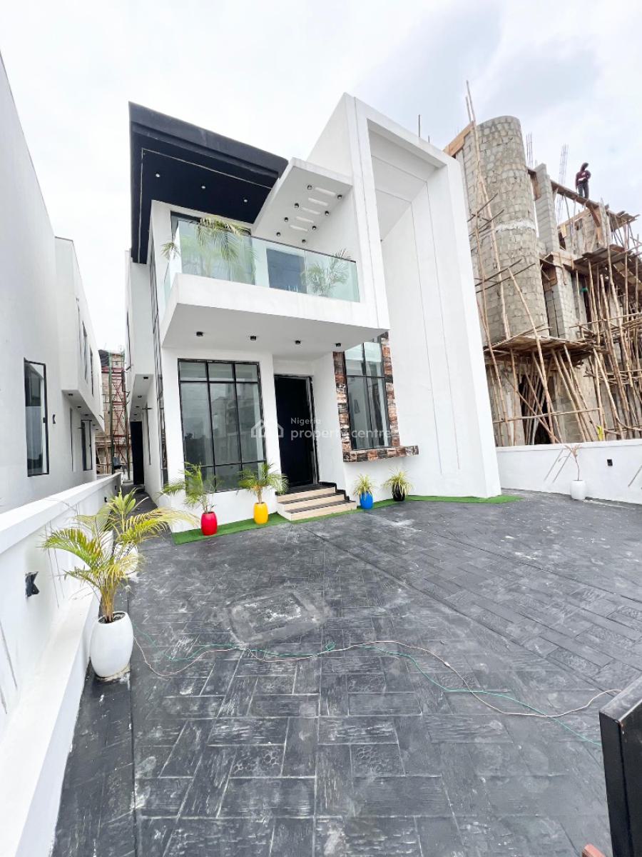 5 Bedroom Fully Detached Duplex with Swimming Pool and Bq, Chevron, Lekki, Lagos, Detached Duplex for Sale
