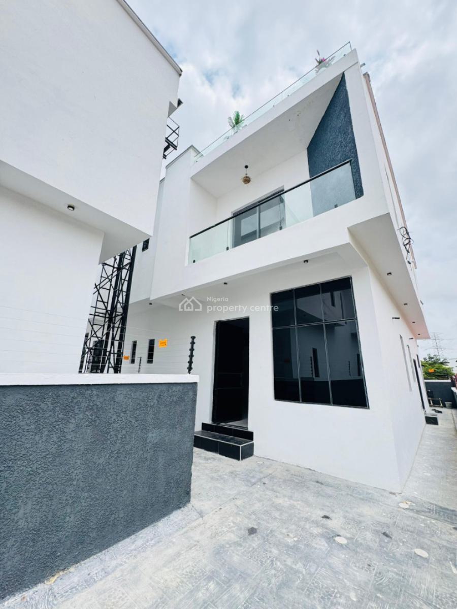 Well  Finished Luxury 4 Bedroom Semi- Detached Duplex with Standard Bq, Ajah, Lagos, Semi-detached Duplex for Sale