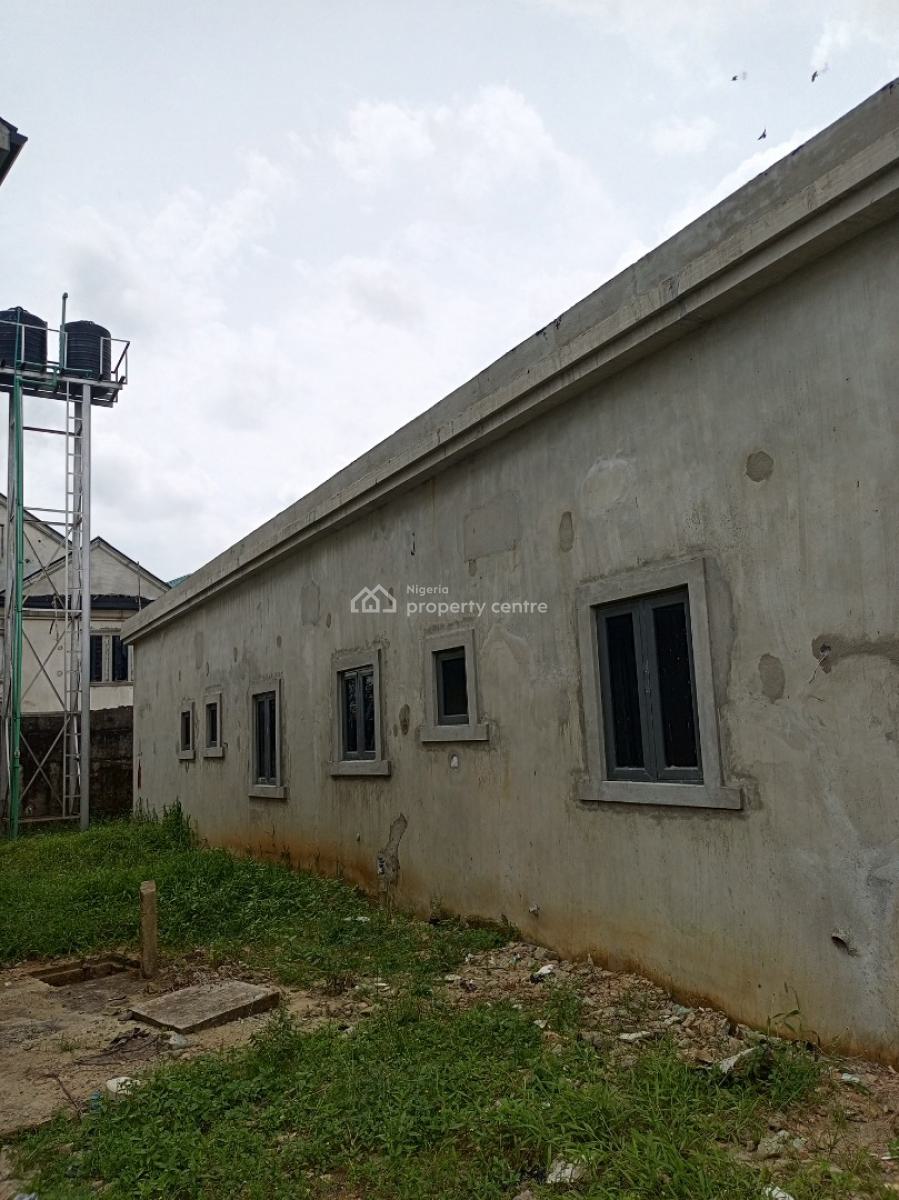 90% Completed Four Bedroom Duplex with 3 Units of Self Contained Bq, Wokekoro Street, Old Gra, Port Harcourt, Rivers, Detached Duplex for Sale