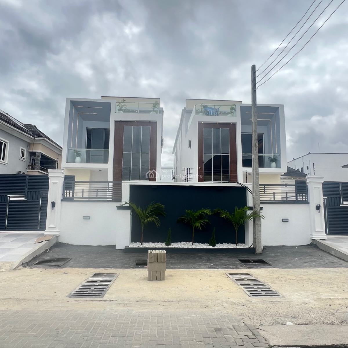 5 Bedroom & 2bq, Ikota, Lekki, Lagos, Detached Duplex for Sale