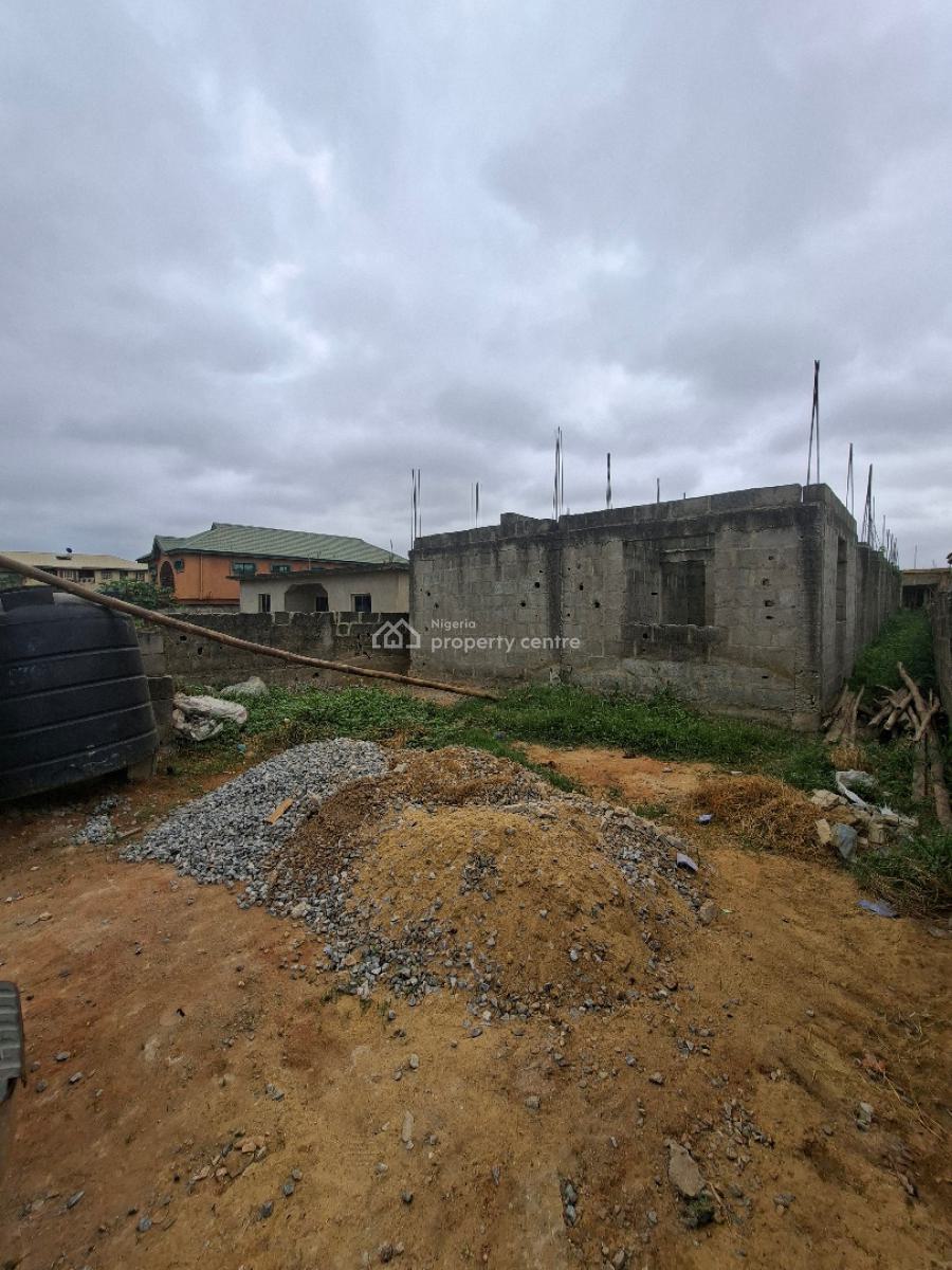 Uncompleted Block of Mini Flats, Pako Bustop, Isolo, Lagos, Block of Flats for Sale