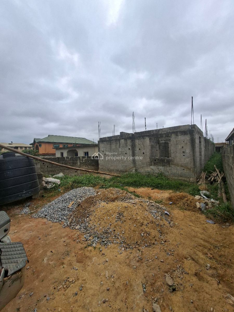 Uncompleted Block of Mini Flats, Pako Bustop, Isolo, Lagos, Block of Flats for Sale