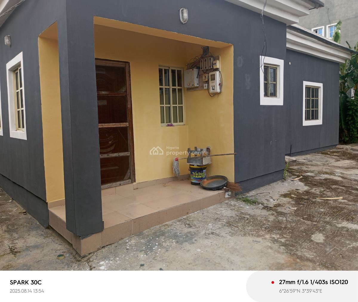 2 Bedroom Apartment (alone in The Compound), Victory Villa Estate, G.r.a, Abijo, Lekki, Lagos, Detached Bungalow for Rent