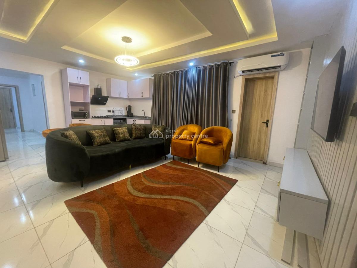 Well Furnished 2 Bedroom Flat with Gym House, Ilasan, Lekki, Lagos, Flat / Apartment for Rent