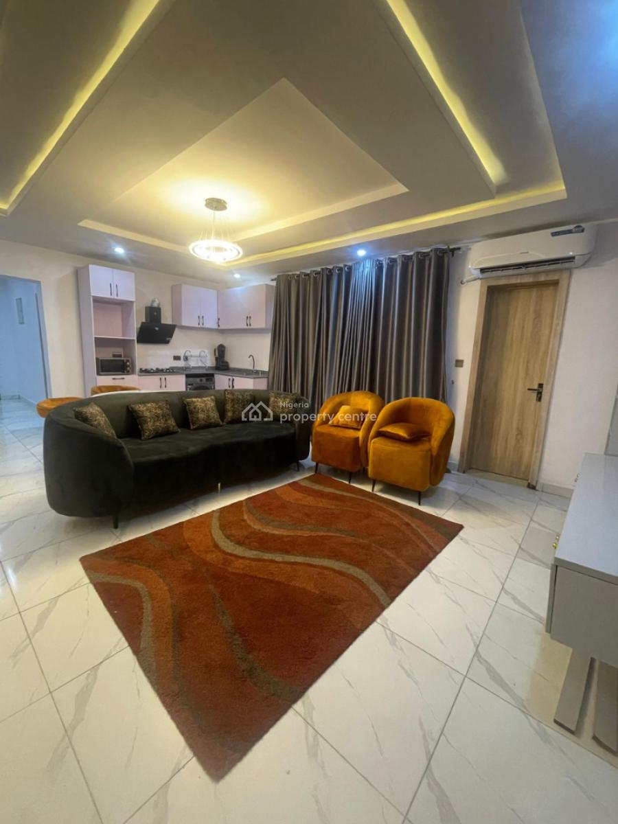 Well Furnished 2 Bedroom Flat with Gym House, Ilasan, Lekki, Lagos, Flat / Apartment for Rent