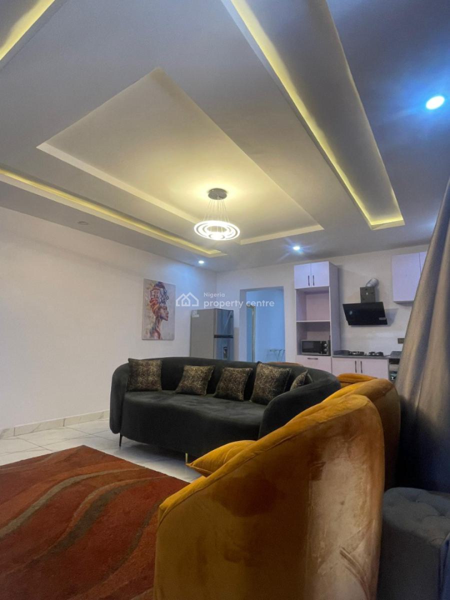 Well Furnished 2 Bedroom Flat with Gym House, Ilasan, Lekki, Lagos, Flat / Apartment for Rent